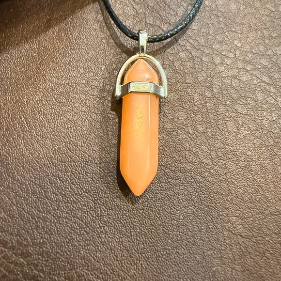 Orange Pendant Necklace - Picture 1 of 1